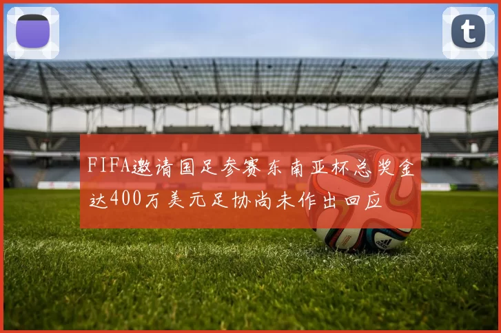 FIFA邀请国足参赛东南亚杯总奖金达400万美元足协尚未作出回应